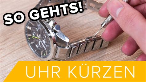 uhr verkleinern